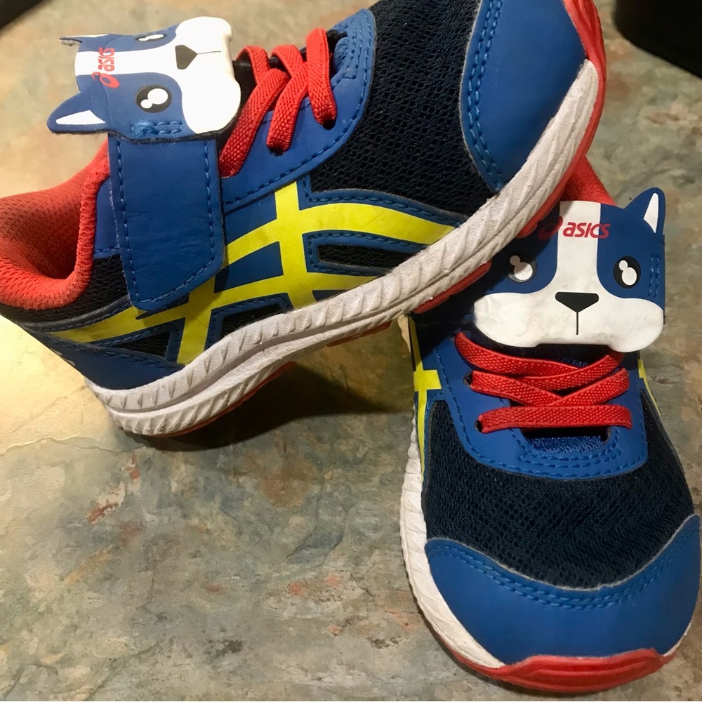 EUC Toddler Boys Asics-Size K8 US
